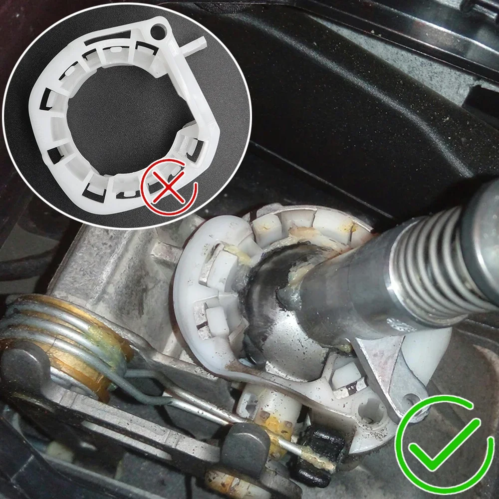 자동차 시프터 베어링 쉘 기어 스틱 레버로드 댐핑 링키지 피벗 부시 Audi SEAT Skoda VW 1K 0711699 셀렉터 로드 교체