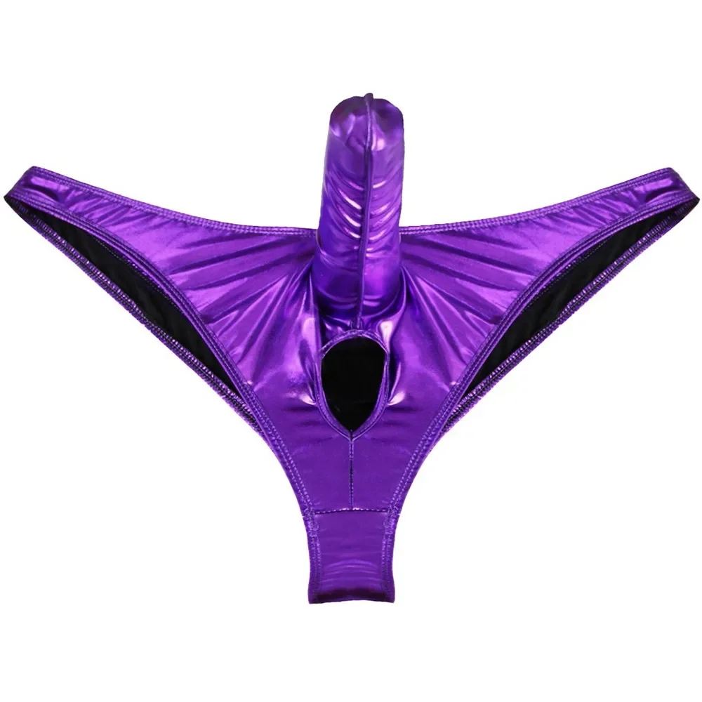 New Mens Sexy Lingerie Ball Hole Thong Underwear BoxerSheath Br Closed Pennis  Briefs Mini Briefs Lingerie Erotic Lingerie