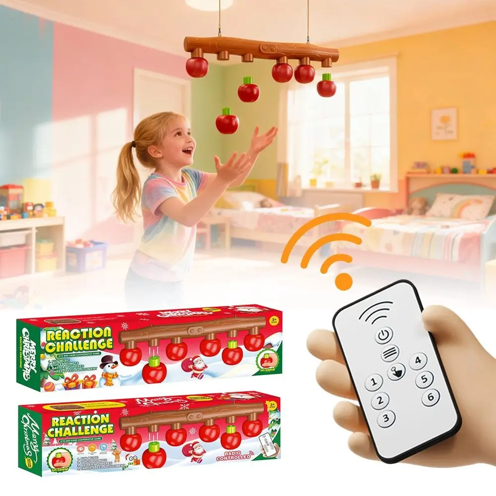 لعبة عصا التقاط التفاح متعددة الوظائف للتدريب على رد الفعل العاكس للأطفال لعبة الصيد على شكل قطرة لعبة عصا التقاط الصيد للأطفال