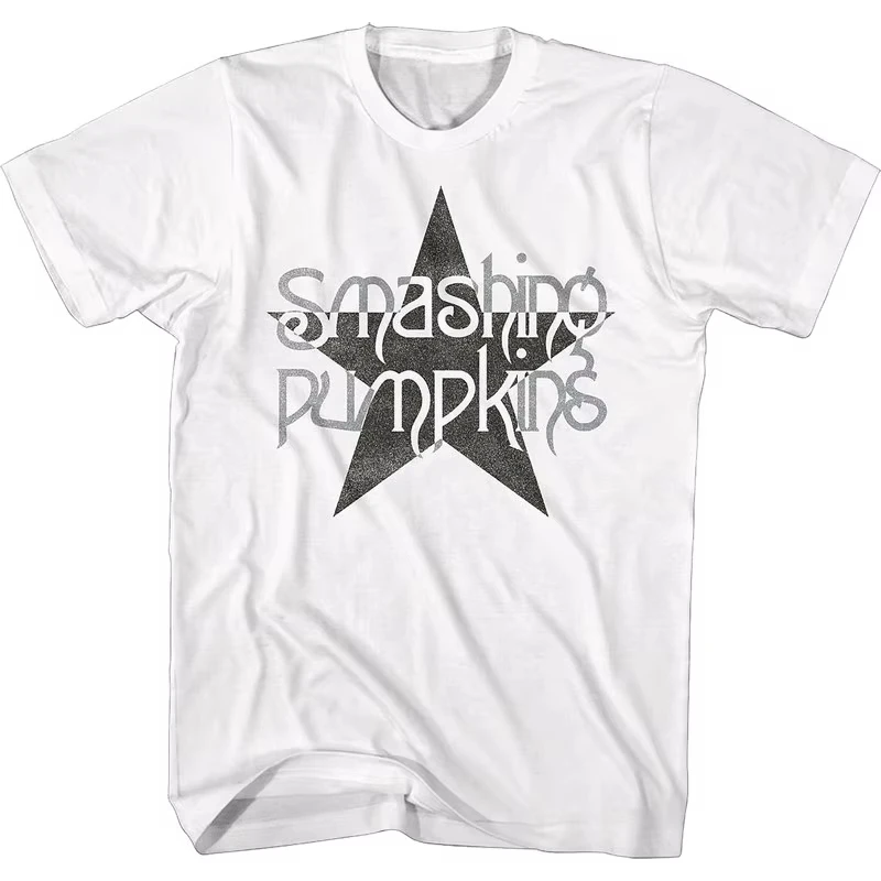 2026 Summer The 1990s Retro _Smashing Pumpkins_ Band's _Zero_ Short-sleeved Men's Summer Cotton T-shirt Unisex
