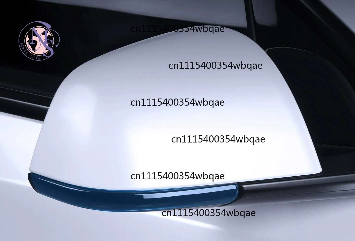 Rearview Mirror Anti-Collision Strip, Anti-Scratch Protective Sticker for Model Y/3/YL