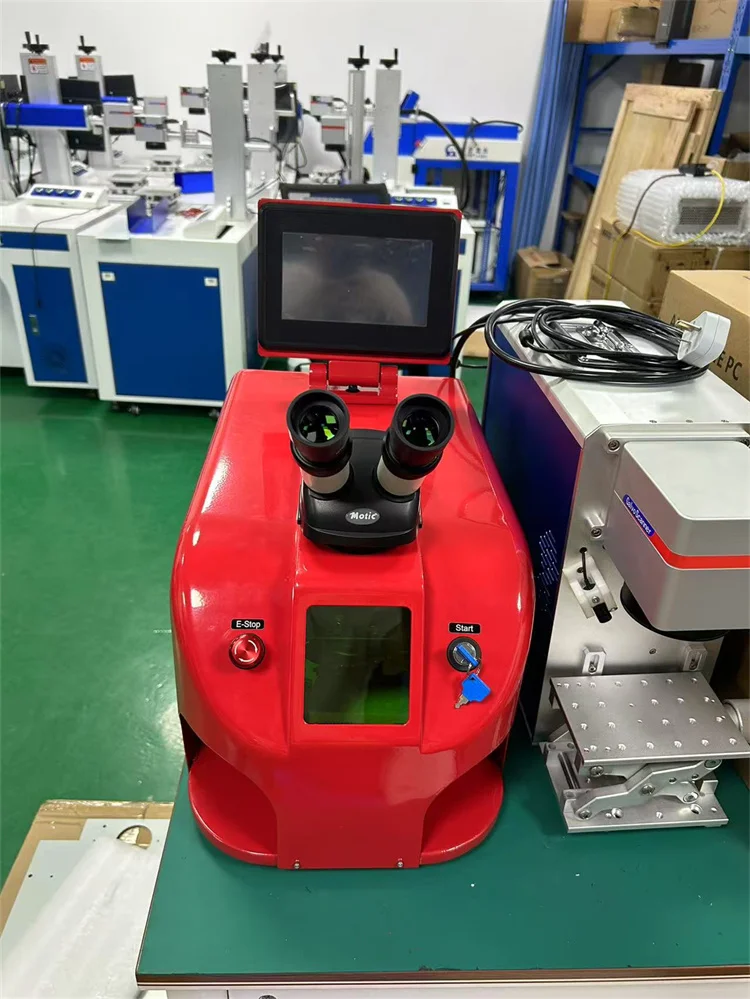 150W 200W Industrial Laser Welding Machine Gold Silver Jewellery Chain Making Dental Jewelry Spot Welder