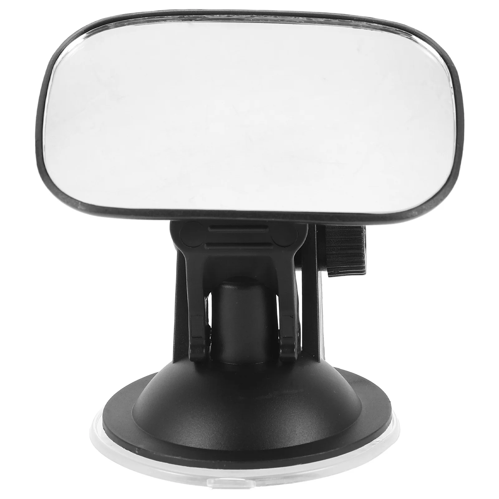 مرآة سيارة سوداء قابلة للتعديل كوب شفط لمراقبة سلامة مقعد السيارة الخلفي للرضع مرآة الرؤية الخلفية التلقائية الداخلية #1