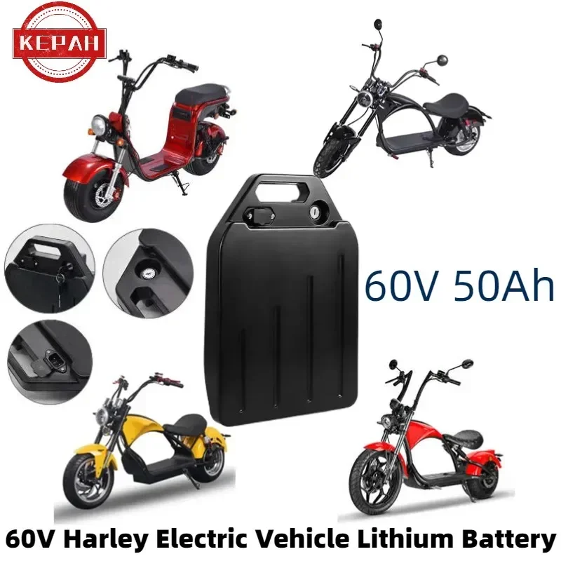 Electric Lithium Battery Waterproof 18650 Battery 60V 20ah for Two Wheel Foldable Citycoco