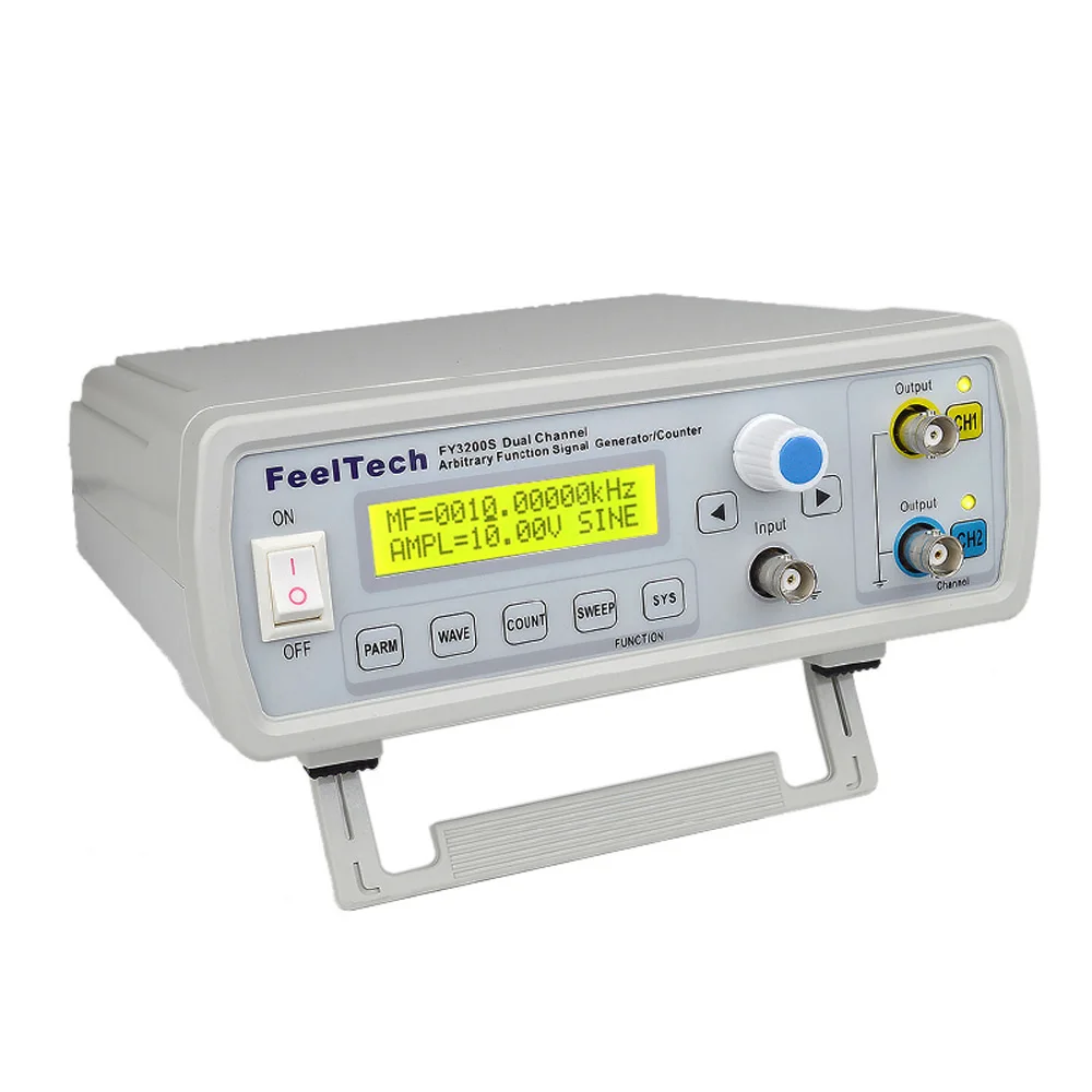 

Function Generator High Precision Digital DDS Dual-channel Arbitrary Waveform/Pulse Frequency Meter 250MSa/s Sine Wave 24MHz