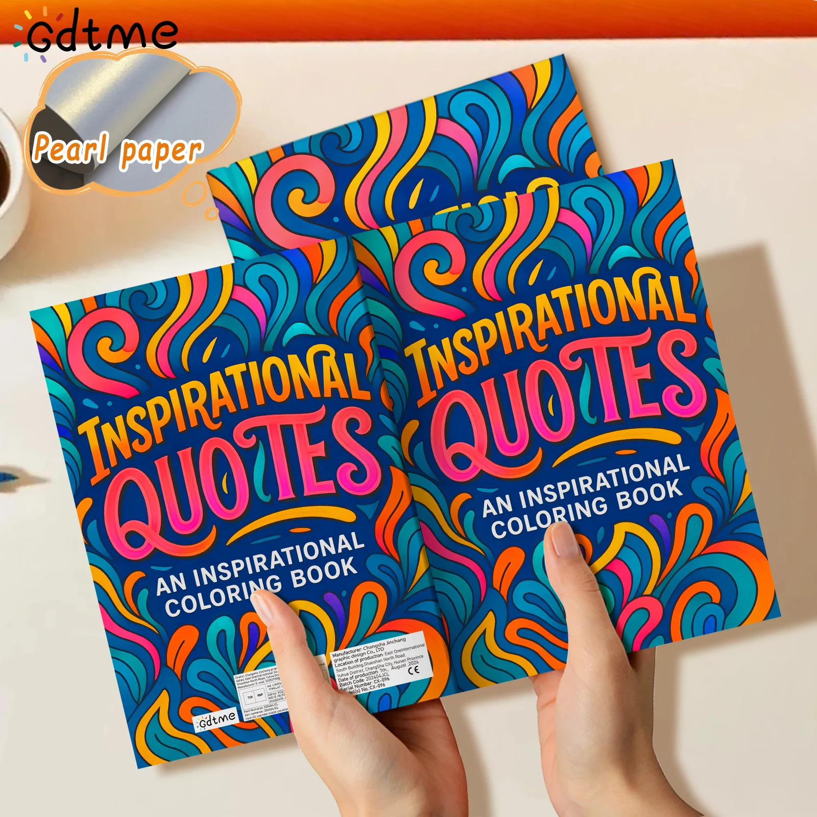 Positive Quotes Coloring Book for Adults Anti Anxiety Stress Relief DIY Painting Drawing Book Great Gift for Relaxation