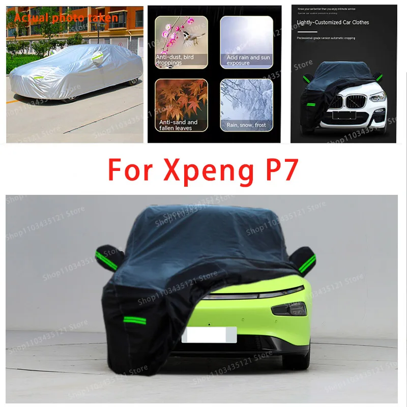 

For Xpeng p7 auto body protection, anti snow, anti peeling paint, rain, water, dust, sun protection, car clothing