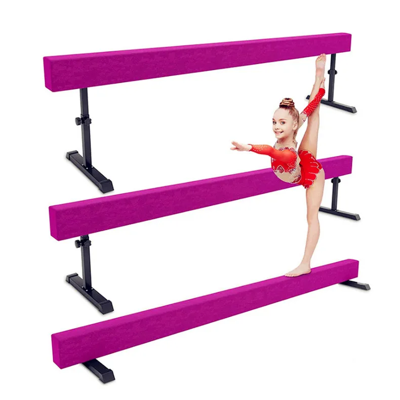 

Home Use Adjustable Balance Beam Gym Training Equipment Gymnastics Low Balance Beam For Sale