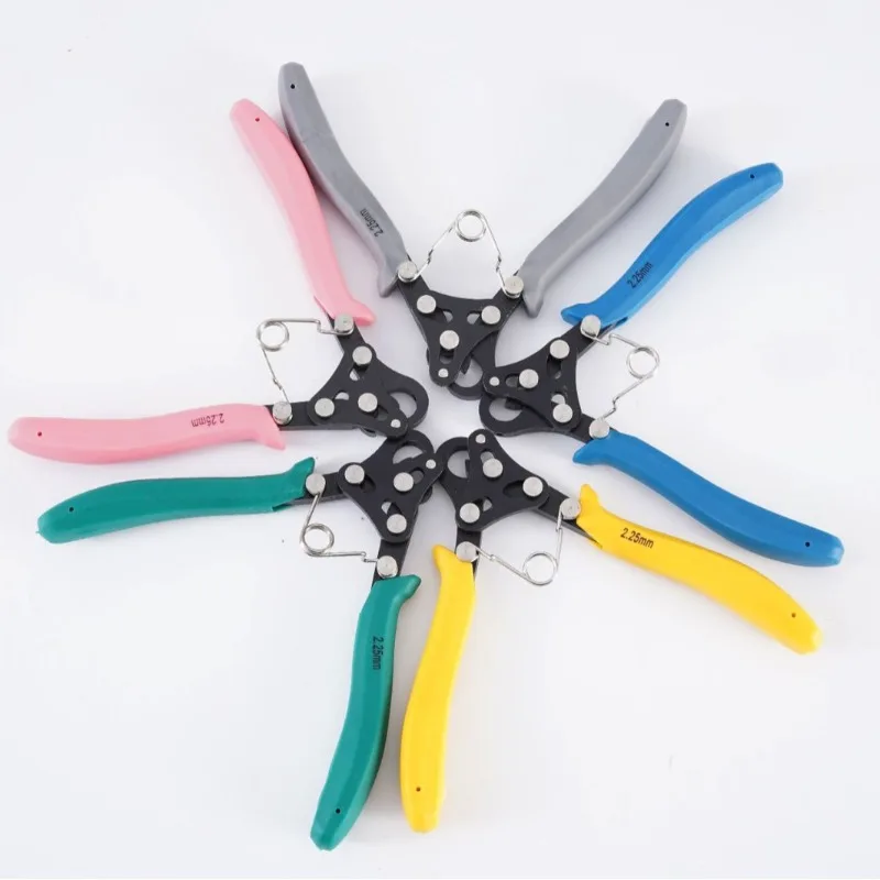 1.5/2.25/3mm 9 Pin Wire Looping Pliers Precision Round Nose Jewelry Bending Tool For DIY Jewelry Making Handmade DIY Craft Plier