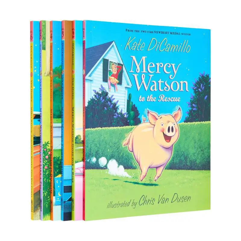 

Набор в штучной упаковке Mercy Watson «Приключения свиной чудес» Кейт ДиКамильо Кейт Ди Камильо Свелвик Пресс 9781536227123 Книга