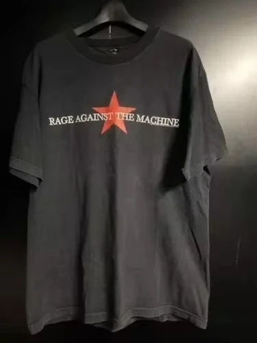 Rage Against The Machine RATM Band Basic Logo Star T Shirt Full Size S-3XL TT690 New In Tops And T-Shirts Funny T-Shirts