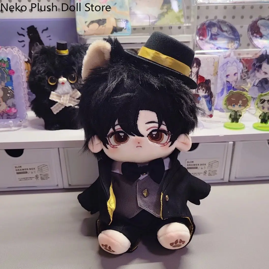

Klein Moretti Game Anime Plush Doll Body Dress Up Clothes Plushies Stuffed Toys Figures Birthday Gift 20cm