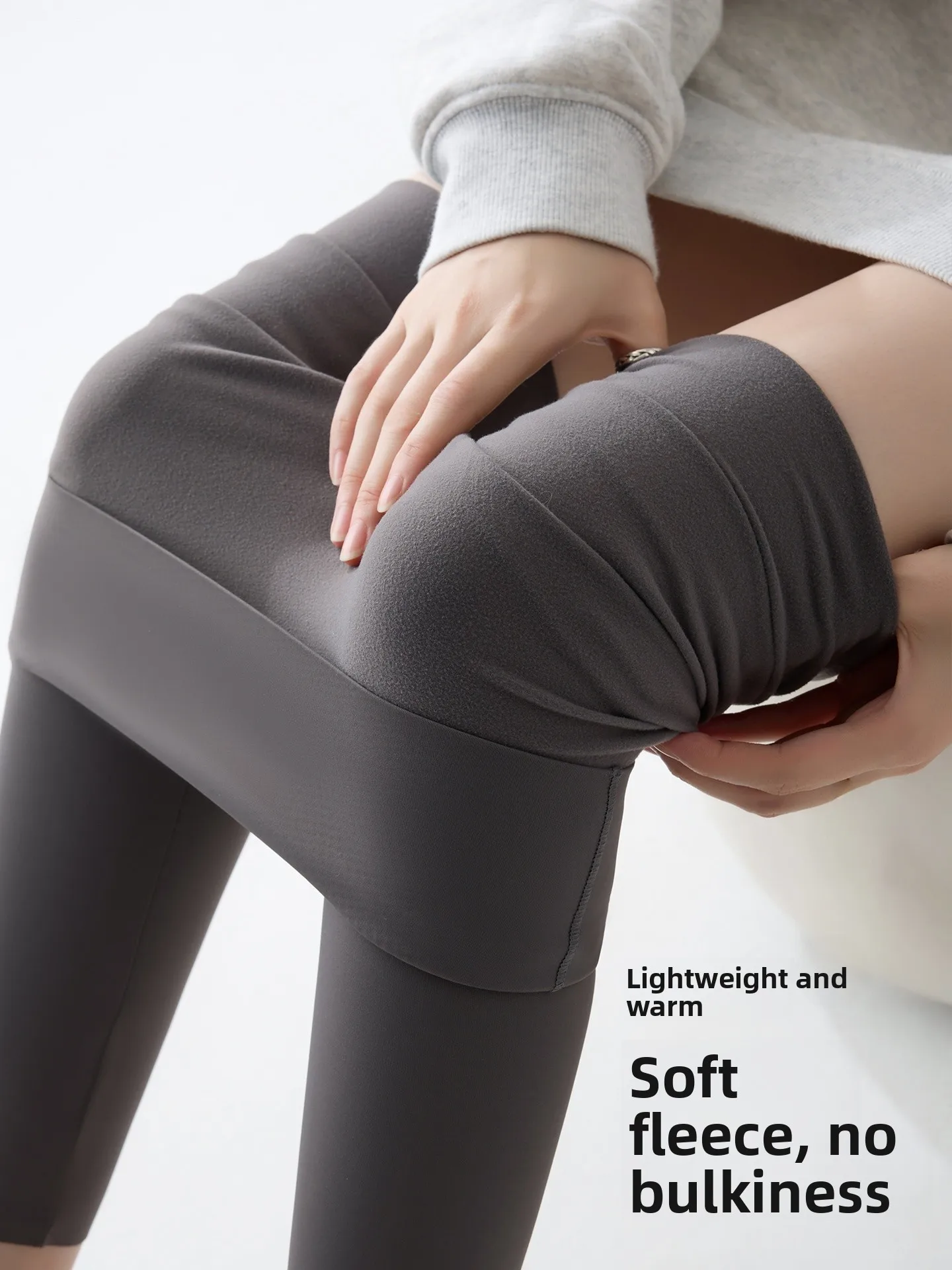 

High Waist Fce Yoga Pants Women's Autumn Winter New Sle ark Skin Tightening Warmth Base Layer Pants Casual Long Pants