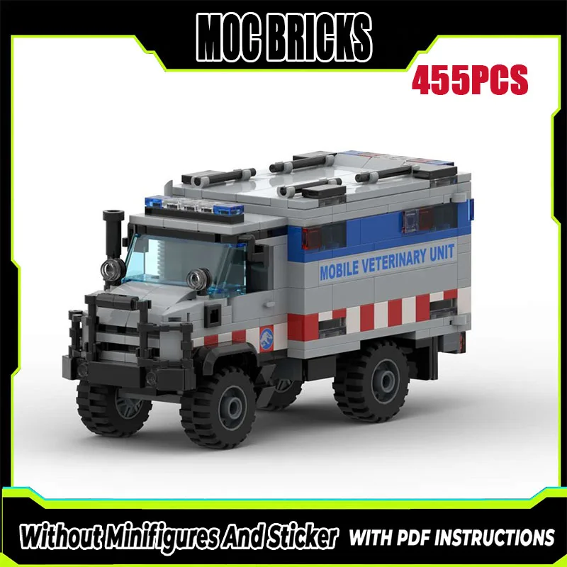 

Новый строительный блок MOC, модель автомобиля, грузовик Unimog, модульный строительный блок, детская игрушка в подарок, набор для сборки «сделай сам»