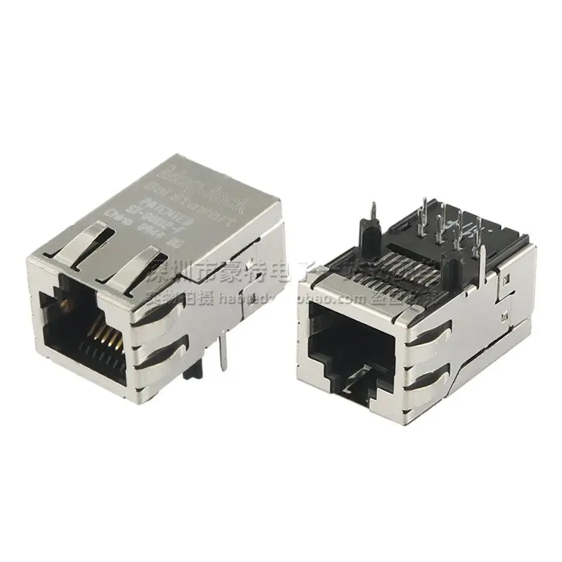 2Pcs/SI-80012-F Nieuwe Originele Geïmporteerd RJ45 Ethernet Netwerk Filter Connector Spot Kan Worden Geschoten Direct