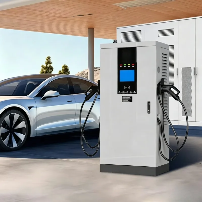 Customized Wholesale DC Fast EV Charging Station NACS CCS1 Dual Gun 60kW 120kW 240kW 360kW American Standard Commercial