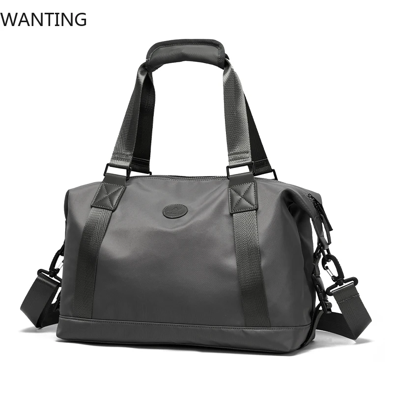

Duffle Bag Waterproof Oxford Men Big Travel Bags Hand Luggage Business Bag Large Capacity Weekend Duffle Gym Fitness