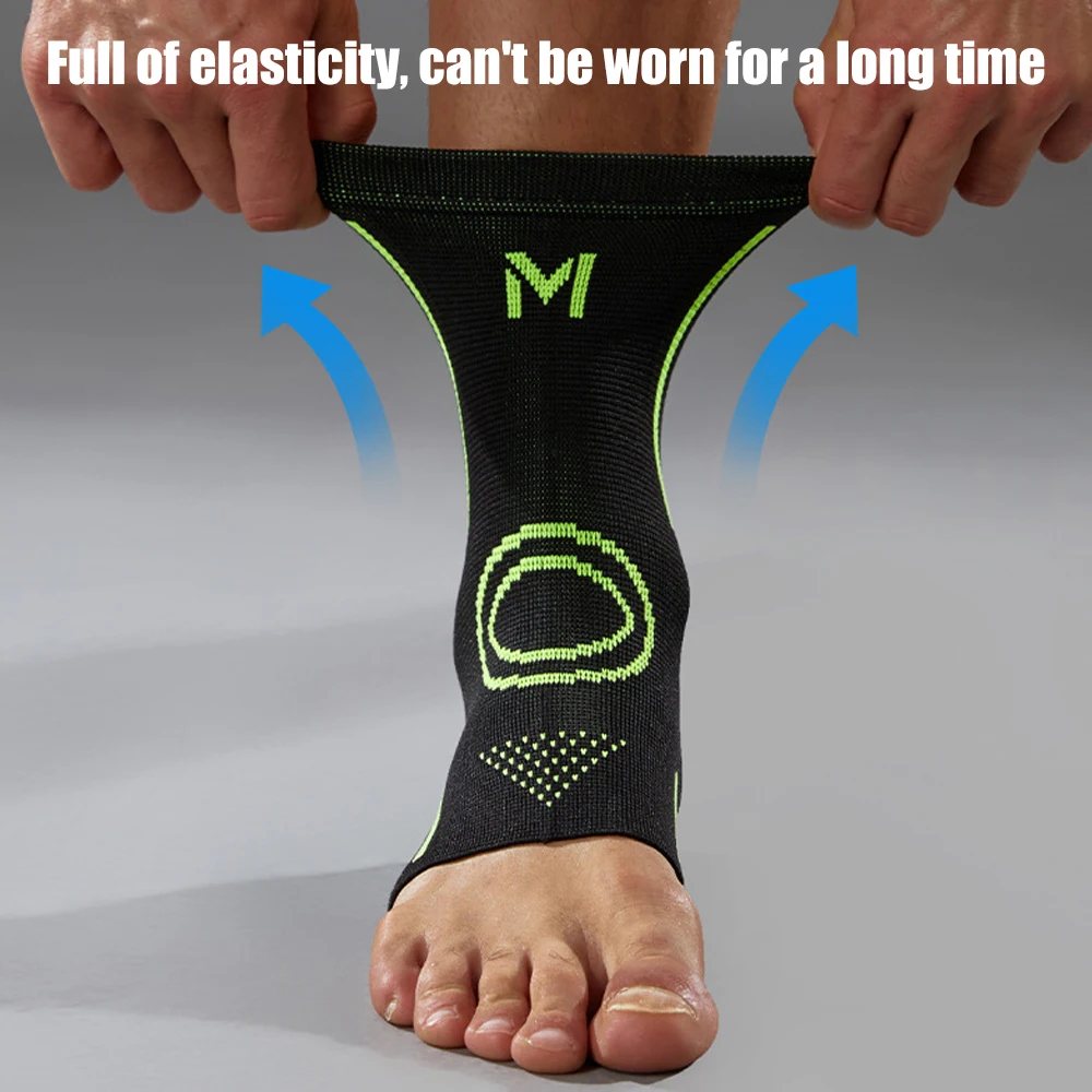 

2 шт. носки с бандажами для стопы и лодыжки для компрессионного рукава при растяжении лодыжки — бандаж для облегчения подошвенного фасциита, поддержка стопы для женщин и мужчин