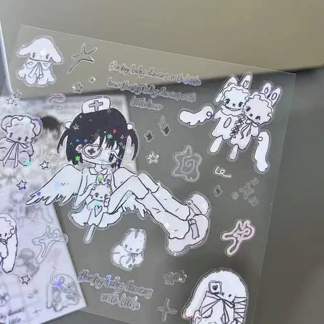 

Cute pink girl Stickers