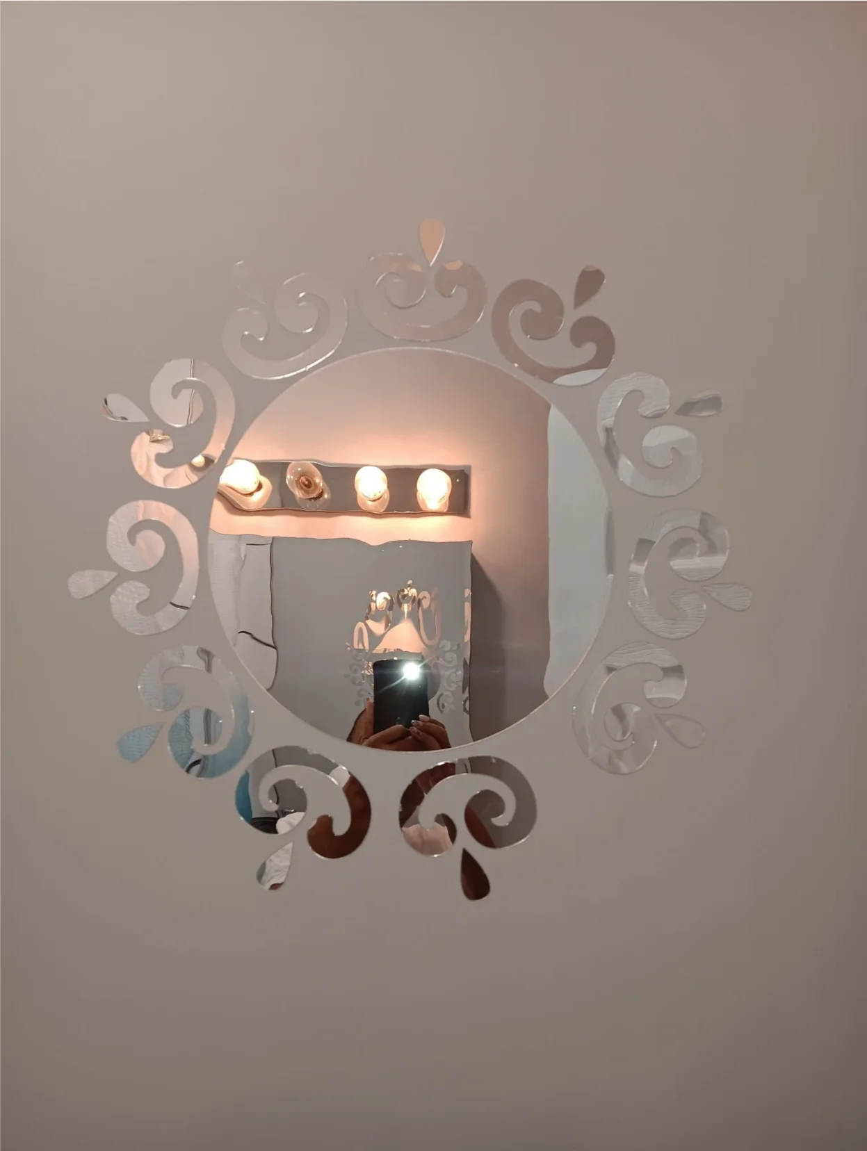 25-teiliges Set Sonnenblumen-Acryl-Wandaufkleber mit Spiegeloberfläche für Heimdekoration, Schlafzimmer, Wohnzimmer, Abzieh- und Aufkleb-Wandkunst, Wandtattoos – Detail 12