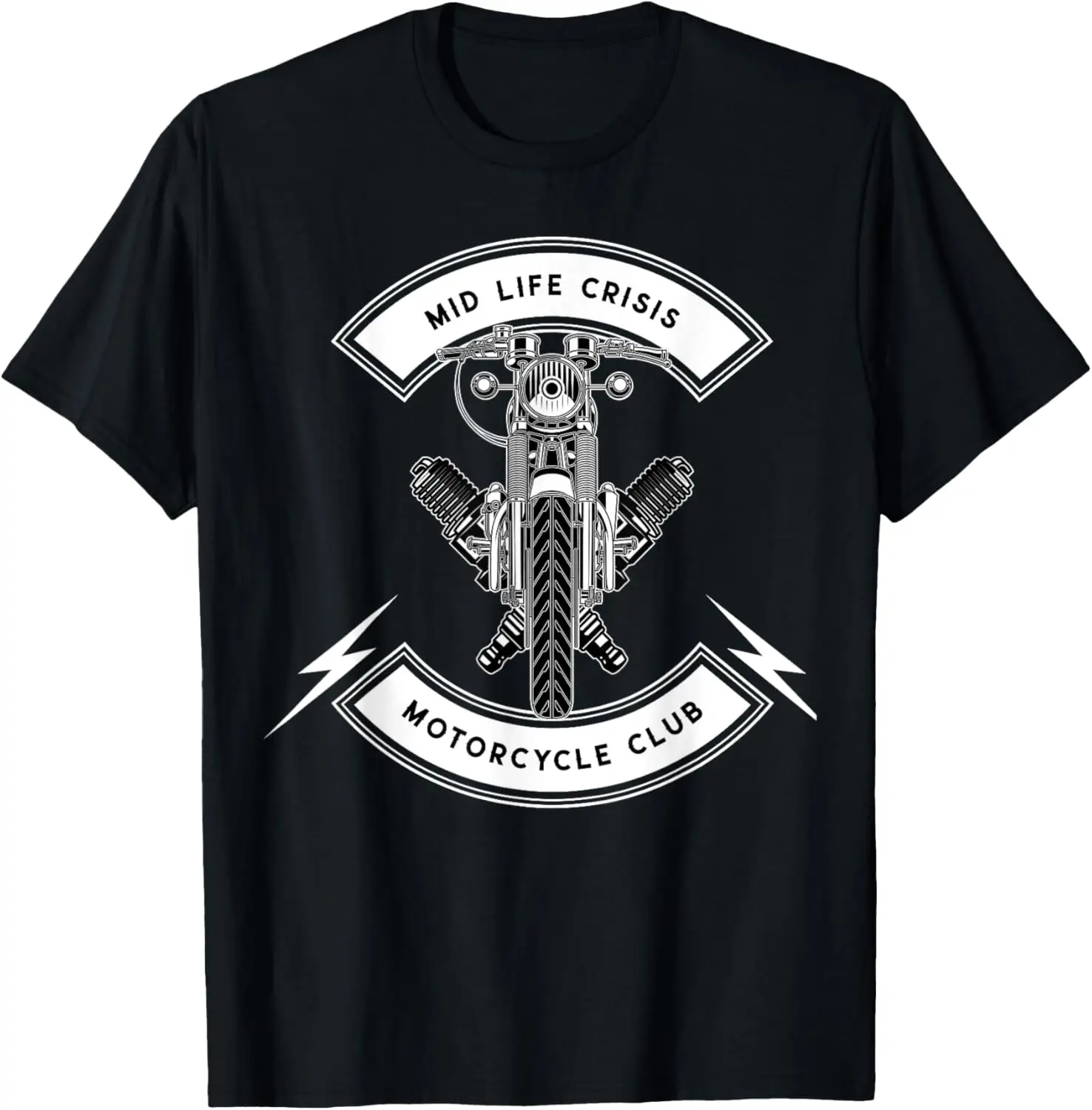 

Забавная футболка Mid Life Crisis Motorcycle Club