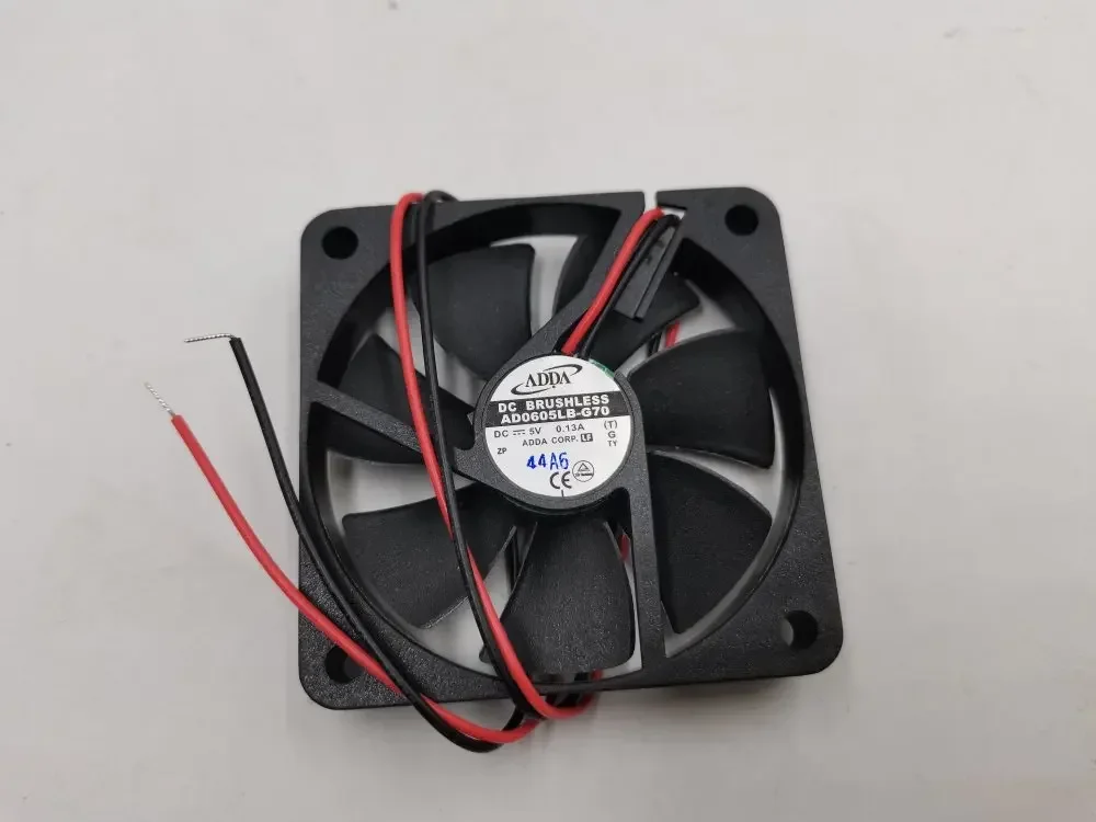 

НОВЫЙ ВЕНТИЛЯТОР ДЛЯ AD0605MB-G70 AD0605LB-G70 (T) ADDA, осевой вентилятор постоянного тока, 60x60x10 мм, 5VDC, 10CFM, 0.65W, 23dBA, 3500 об/мин