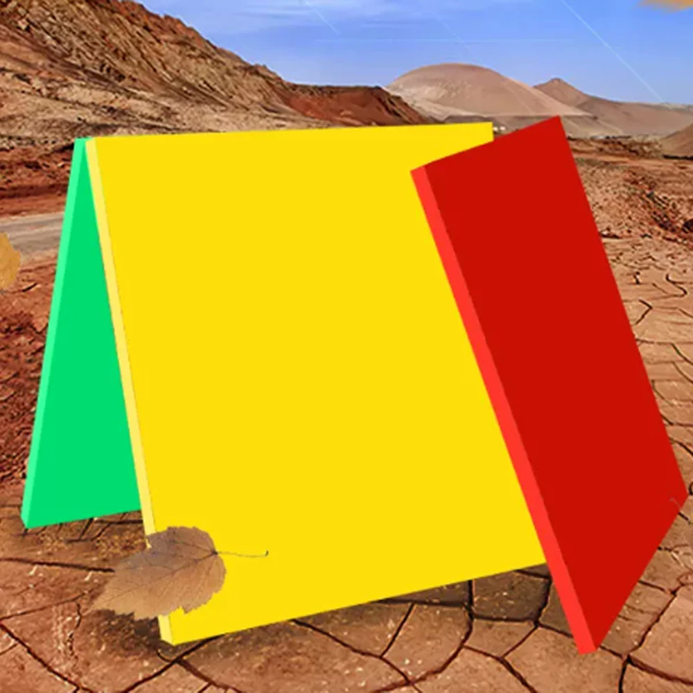 1Pc Colorful Highly Transparent Sheet Tinted Plastic Plate DIY Model Making Home Decor 200x300mm Thickness 2-5mm Sheets