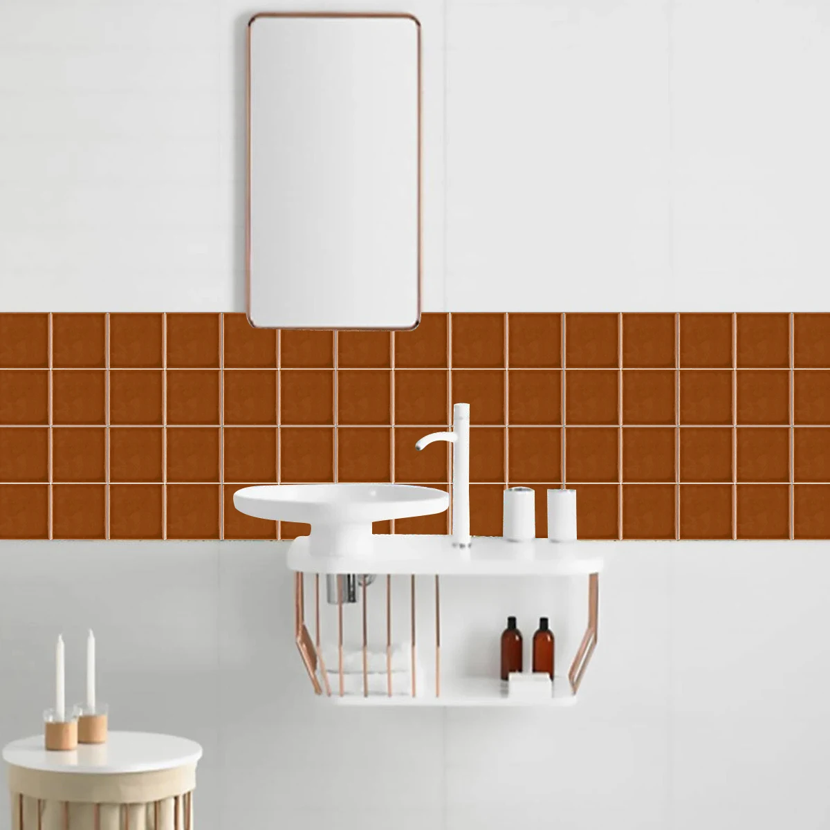 

HD Inkjet PVC Wall Sticker, Waterproof & Scratch Resistant, Easy Adhesive Installation, 10 PCS Set