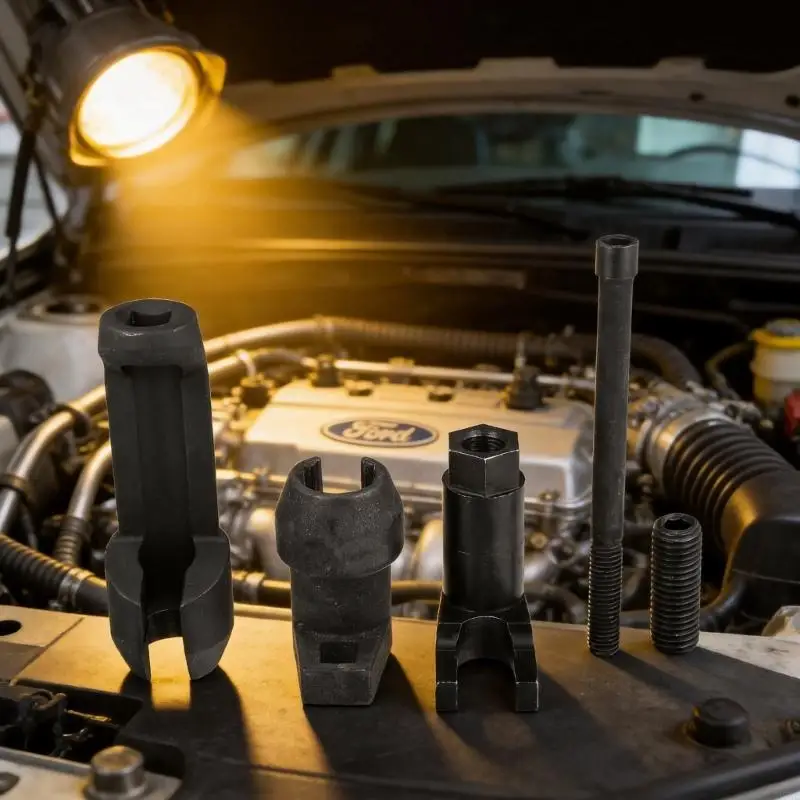 M76E Professioneller 6,7-Liter-Dieselmotor-Einspritzdüsen-Ausbau-Werkzeugsatz für effiziente Fahrzeugwartung und schnellen – Detail 9