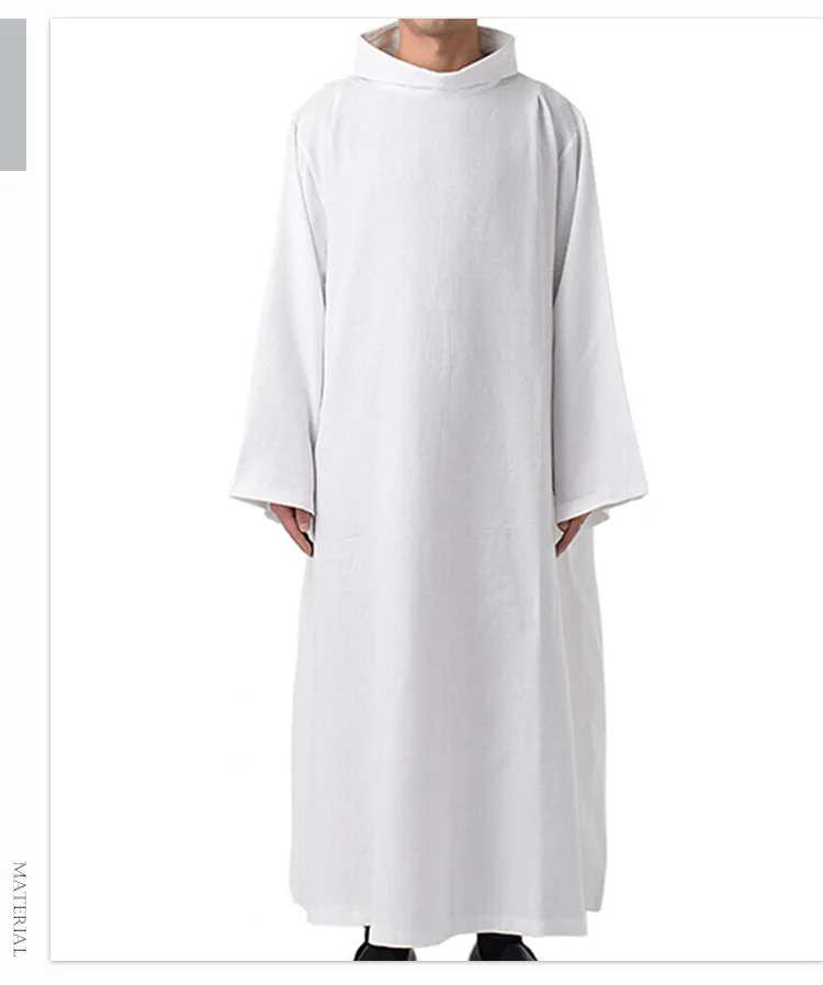 Cosplay Middle Eastern Arab Priests Clothing Clergy Robes Adult Men Halloween Outfits