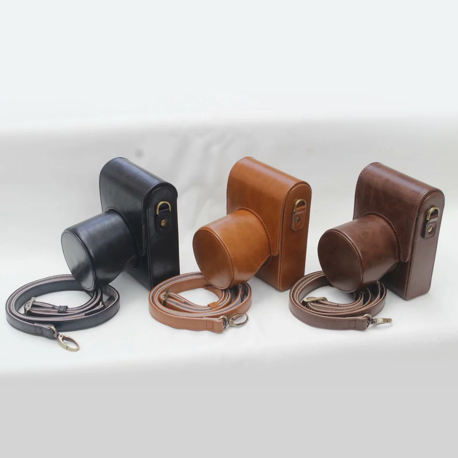 ل Leica Q Q-P Q2 Q3 حافظة جلدية للكاميرا حزام حقيبة #1