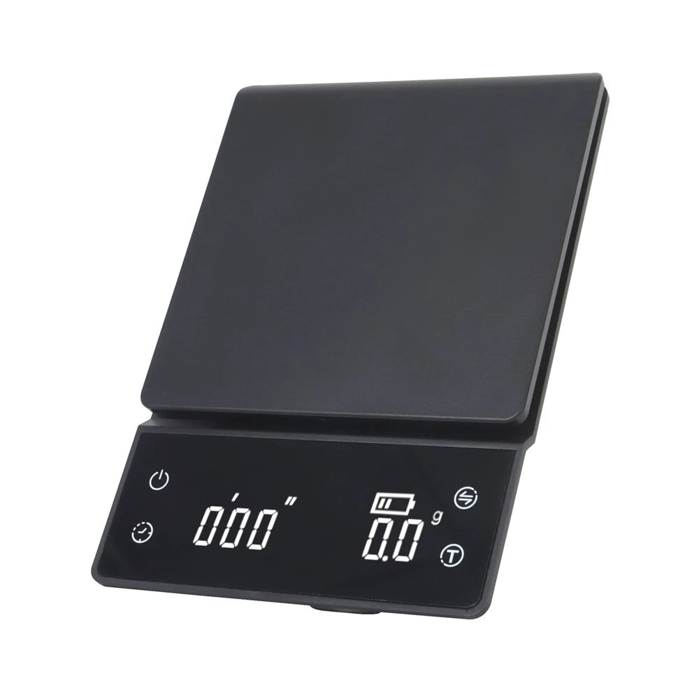 Kitchen Scale with Timer Precision Electronic Scale Smart Digital Scale Portable Coffee Scales Household Food Scale