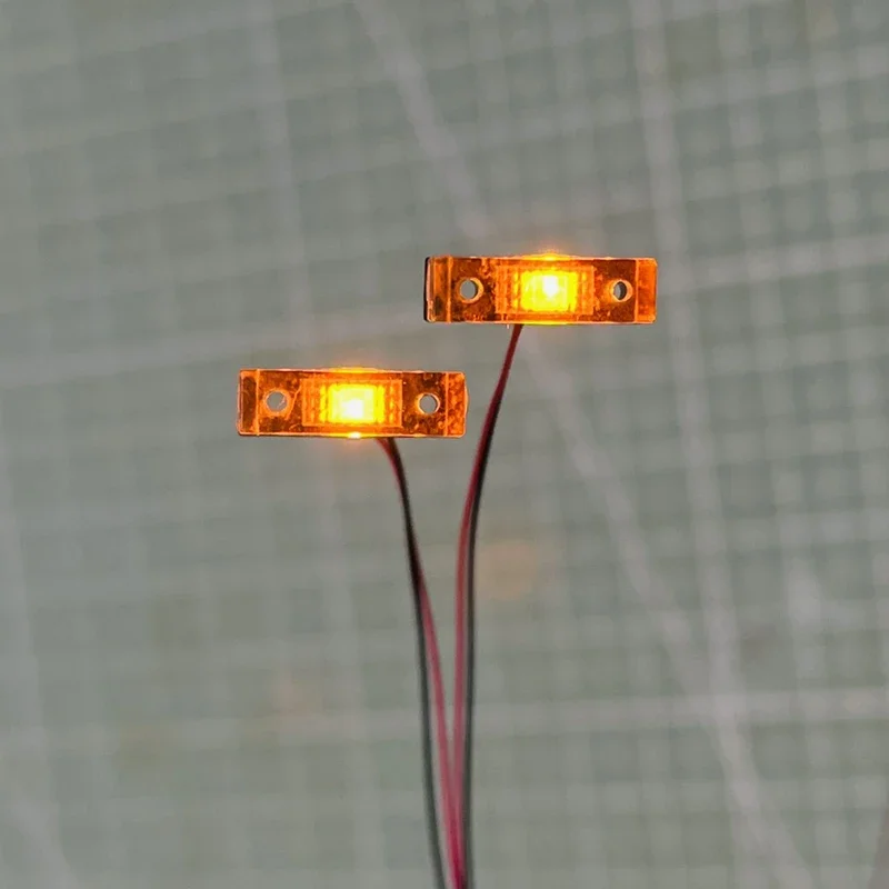 Światło pozycyjne LED w skali 1:14, symulacja, lampka kierunkowskazu do ciężarówek RC Tamiya SCANIA 770S R620 VOLVO BENZ Arocs MAN