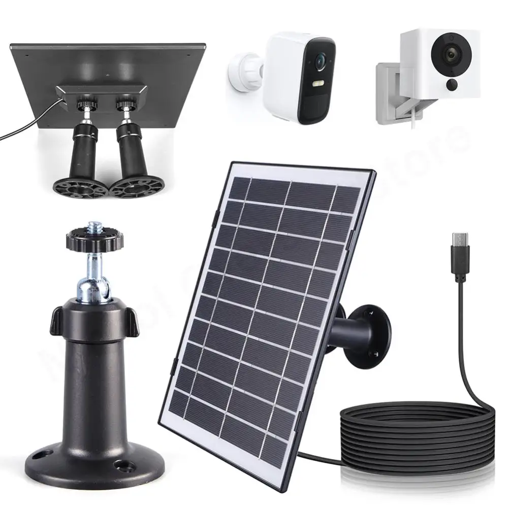 30W Camera Solar Pa…