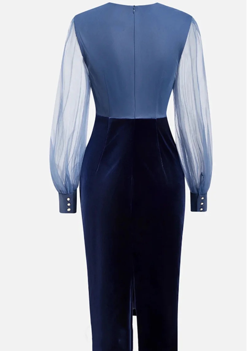 Vestidos de noite curtos personalizados de veludo com decote em V com fenda sereia tule comprimento de chá فسات jaledzkolski vestido de baile para mulheres