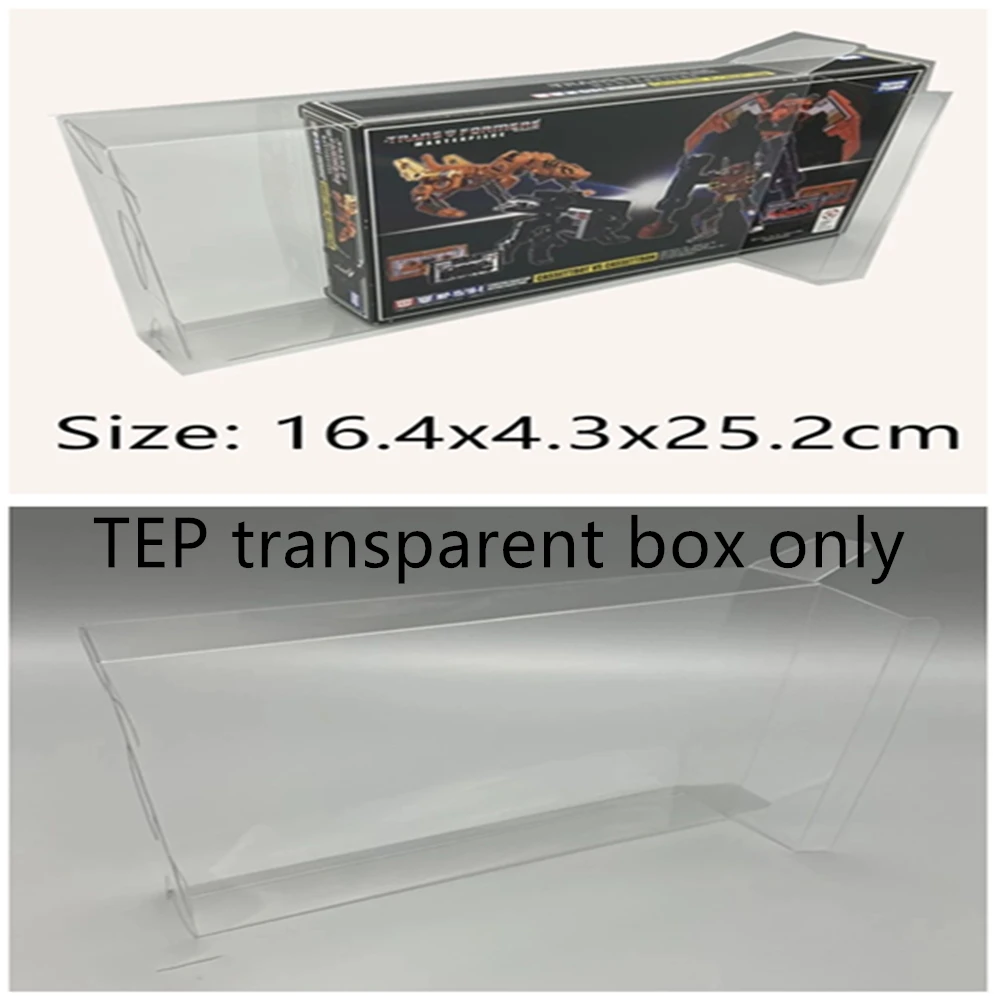 Collection Display Box For TAKARA TOMY/MP15 Game Storage Transparent Boxes TEP Shell Clear Collect Case