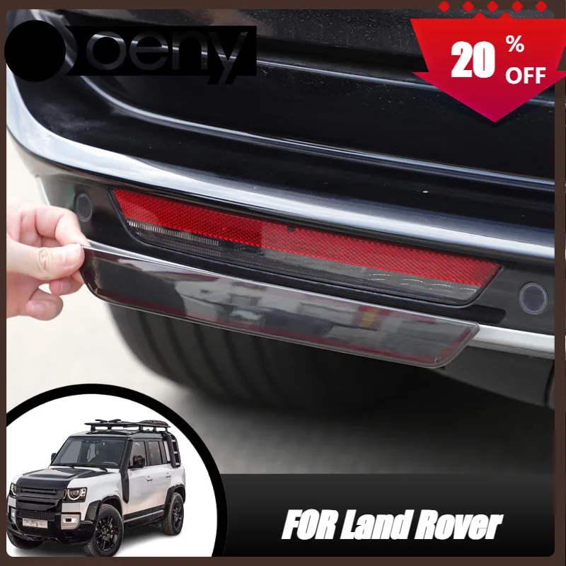 

Fit For Land Rover Range Rover Sport Vogue L460 2023-2024 ABS Black Car Rear Fog Lamp Cover Sticker Car Exterior Accessories