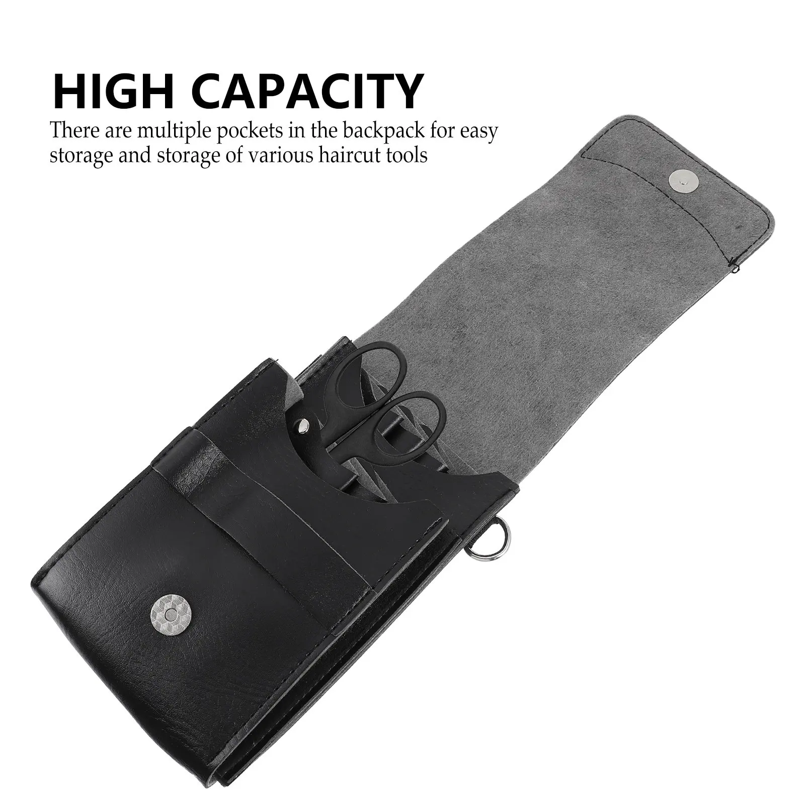 

Сумка для хранения парикмахерских инструментов, держатель для ножниц, портативный органайзер для стрижки волос, профессиональный инструмент для салонов красоты и парикмахерских.