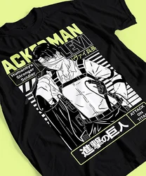 T-shirt For Anime Attack on Titan Capitán Levi Batalla Final