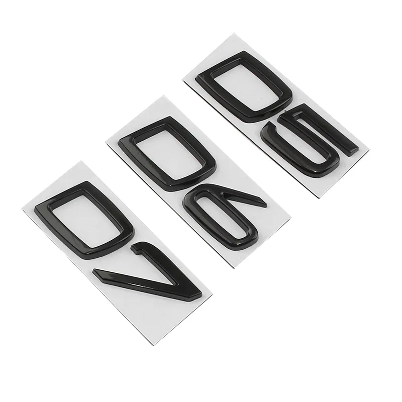 D2 D3 D4 D5 D6 D7 tail label car stickers For Volvo car accessories rear boot refit trunk emblem badge decoration decals