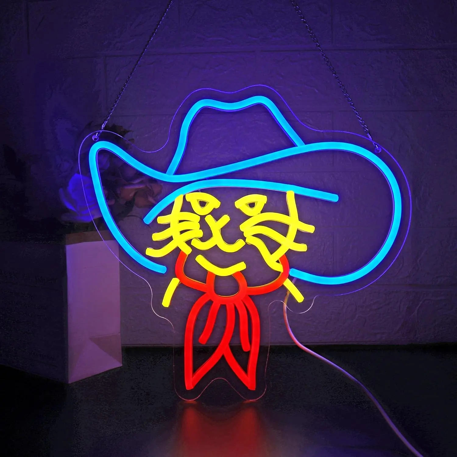 

Неоновая вывеска «Кот» с USB-питанием, диммируемая светодиодная неоновая лампа для бара, игровой комнаты, свадьбы, дня рождения, украшения спальни, подарок, художественный настенный светильник