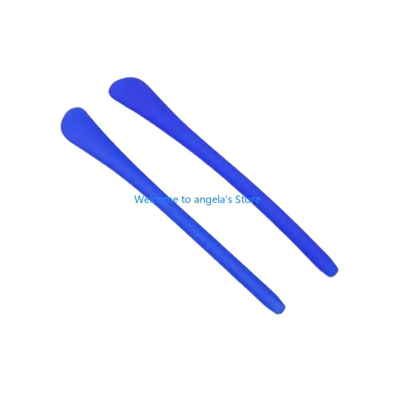 نصيحة X4YC ضد الانزلاق من المطاط الصناعي للنظارات ذات الإطار المعدني، ضيقة ورقيقة 2 جرام، 6 أصباغ