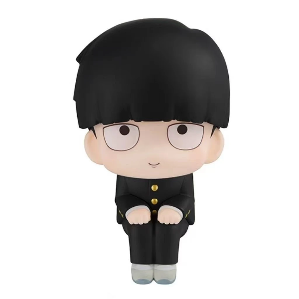 Dessin animé Mob Psycho 100 figurines d'anime Gk Reigen Arataka Q édition Kawaii palmier assis modèle poupée ornements jouets à collectionner cadeau