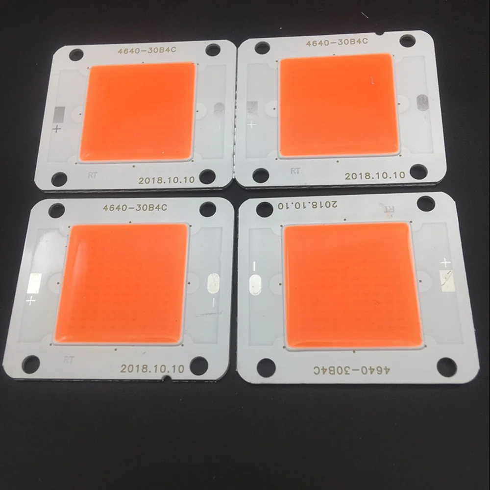 12V 50W Full Spectrum 400-840NM LED-COB-Chip, integrierter Smart-IC-Treiber