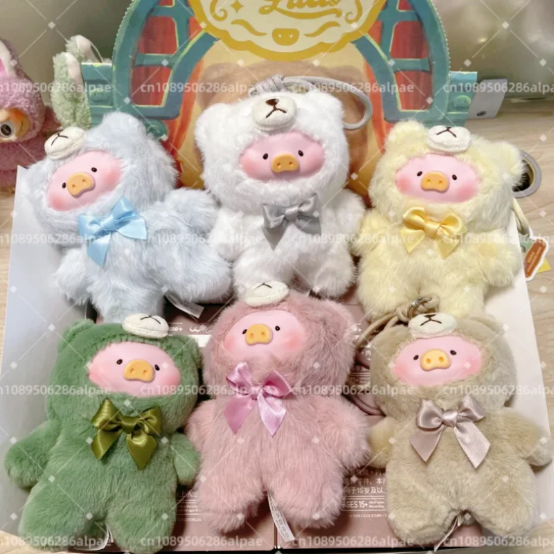 ホット販売 Labubu ルル豚ウェンディ Zoton ブラインドボックス全体セットビニールフェイスシリーズトレンドかわいいおもちゃの部屋の装飾誕生日プレゼントレプリカ