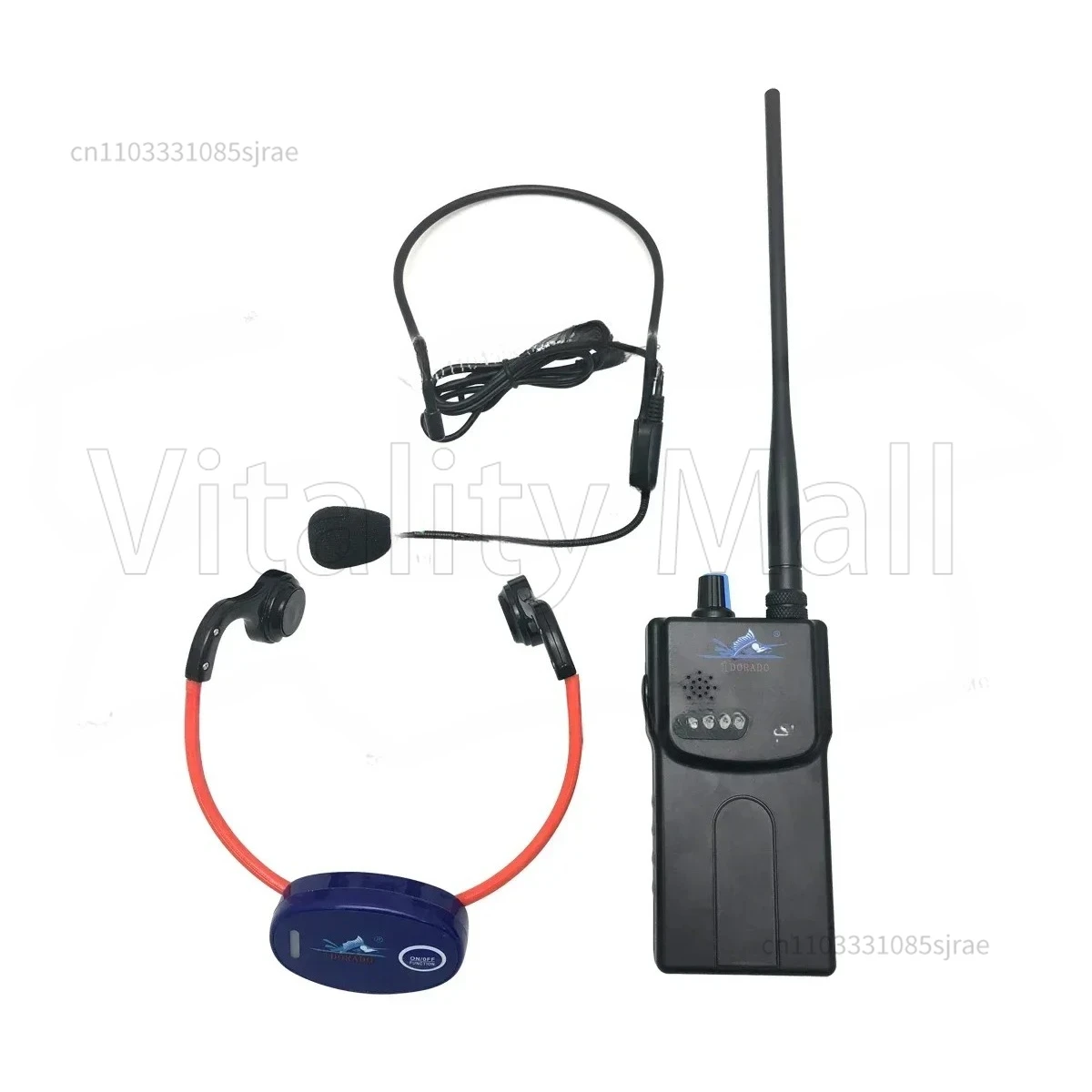 مدرب السباحة التدريب نظام الاتصالات تحت الماء 1 H900 الارسال 1 H902 سماعة توصيل العظام #4