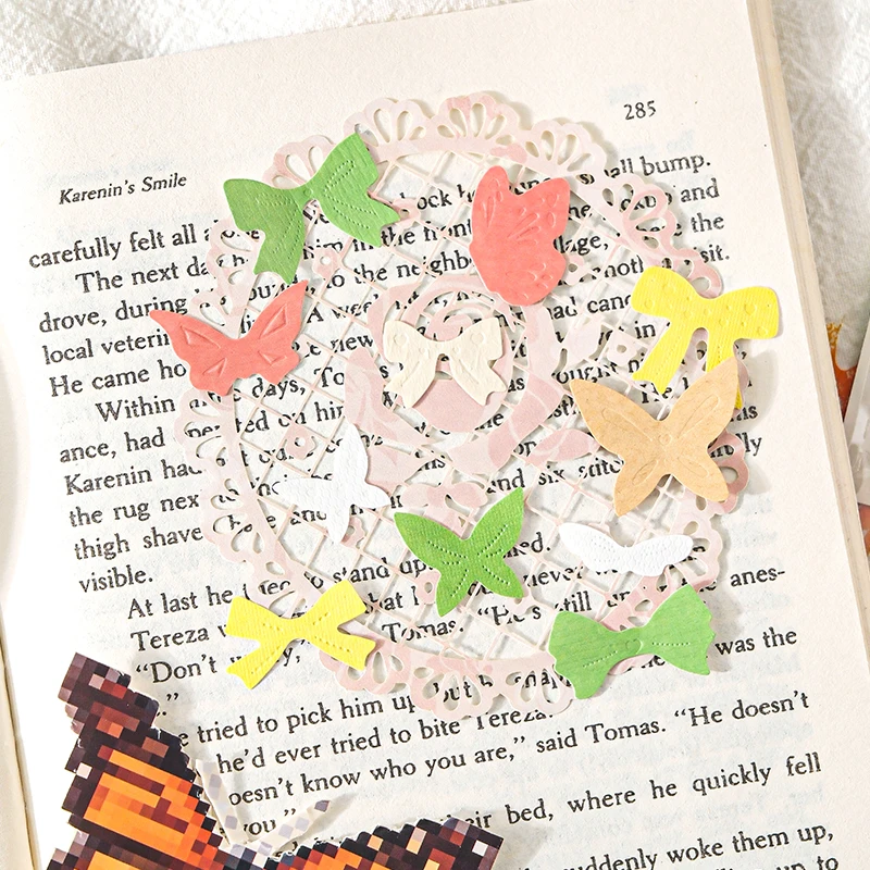 8 paczek/partia Seria \"Strona nie śpi\" retro papierowe karteczki do notatek