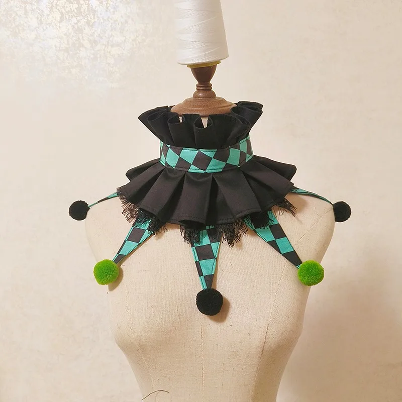 1-pezzo-collare-da-clown-per-halloween-fatto-a-mano-colorato-e-carino-per-cosplay-e-spettacoli-teatrali-accessorio-per-costumi-di-halloween