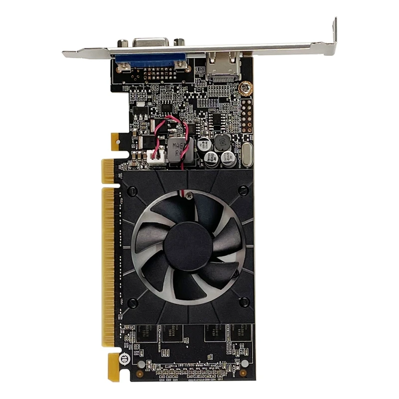 Scheda grafica Top-GT705 da 1 GB GDDR3 64BIT 810 Mhz PCIE 2.0 - Scheda video VGA compatibile per scheda madre colorata ASUS