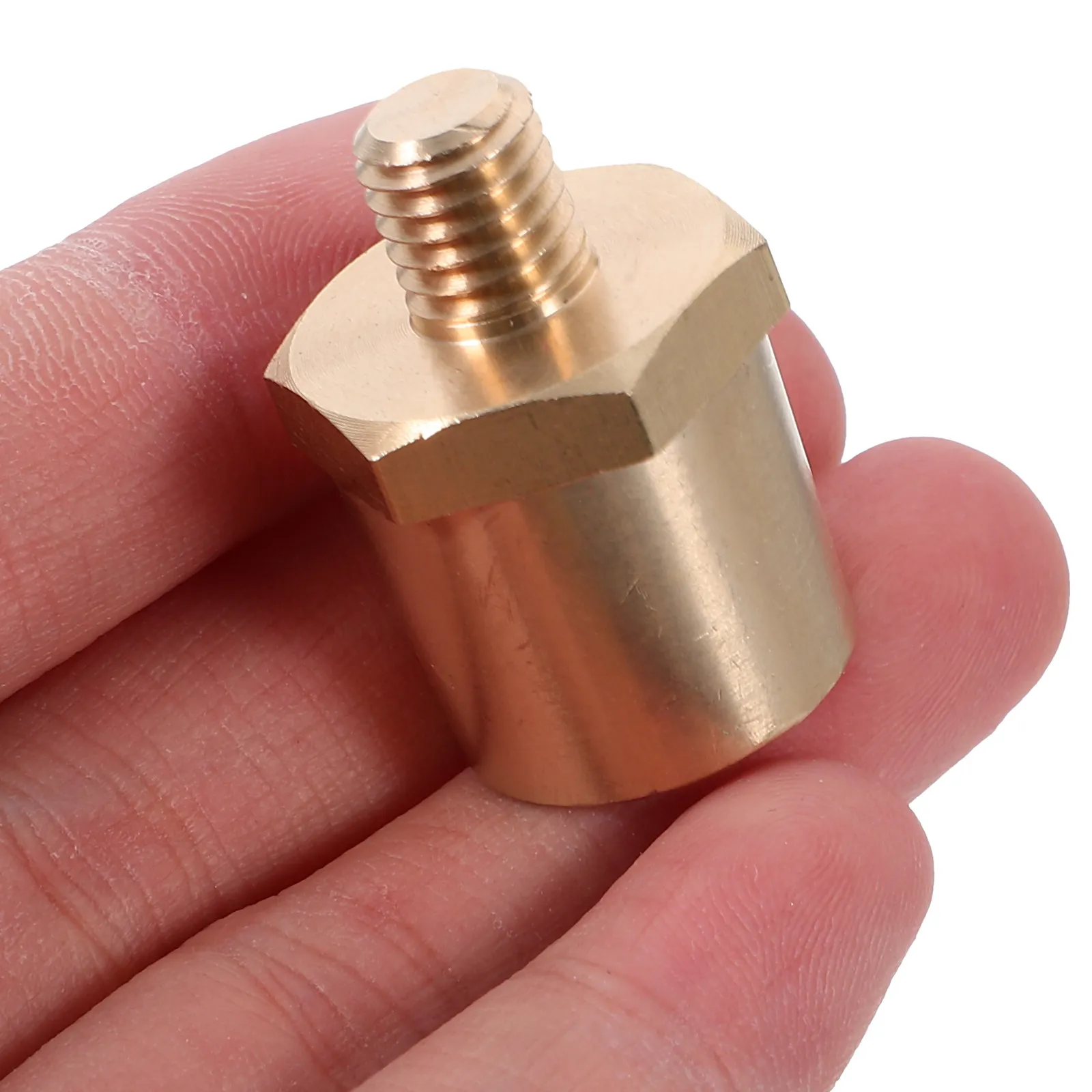 

2Pcs Battery Connectors Brass Side Post Car Battery Terminal Adapter 8Mm Thread Secure Terminal Connectors Reliable